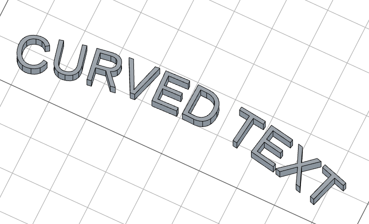 Text along an arc