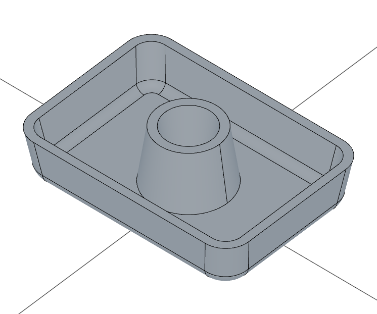 Pipe with drafted bore