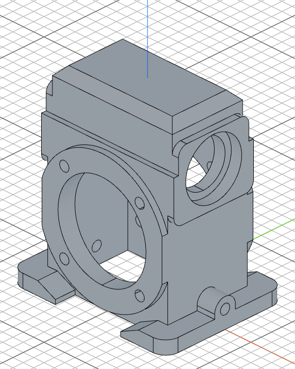 Finished gear housing