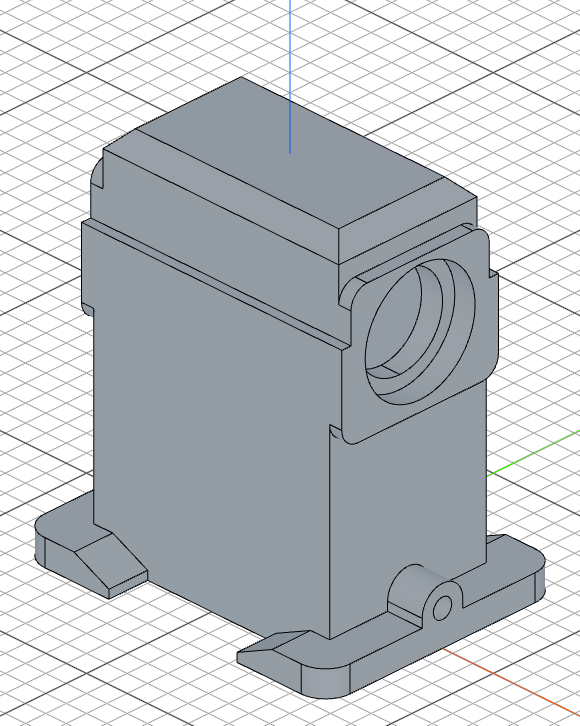 Bearing bore and counterbore