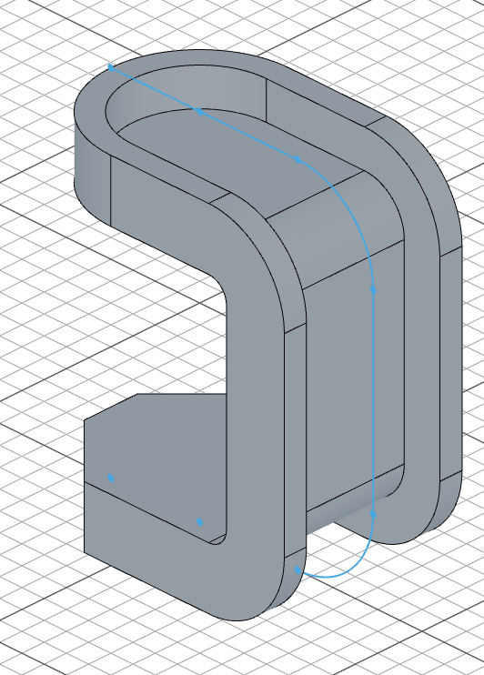 Chamfered and shelled