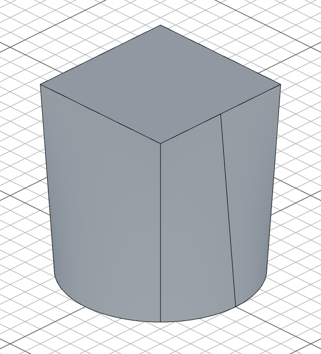 Loft from circle to square