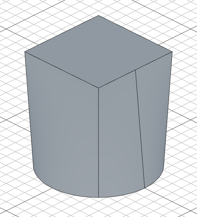 Loft from circle to square