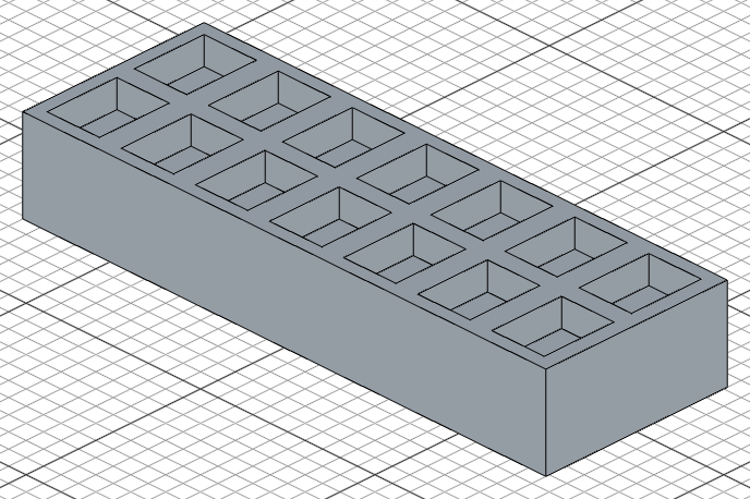 Linear repeat of cuts