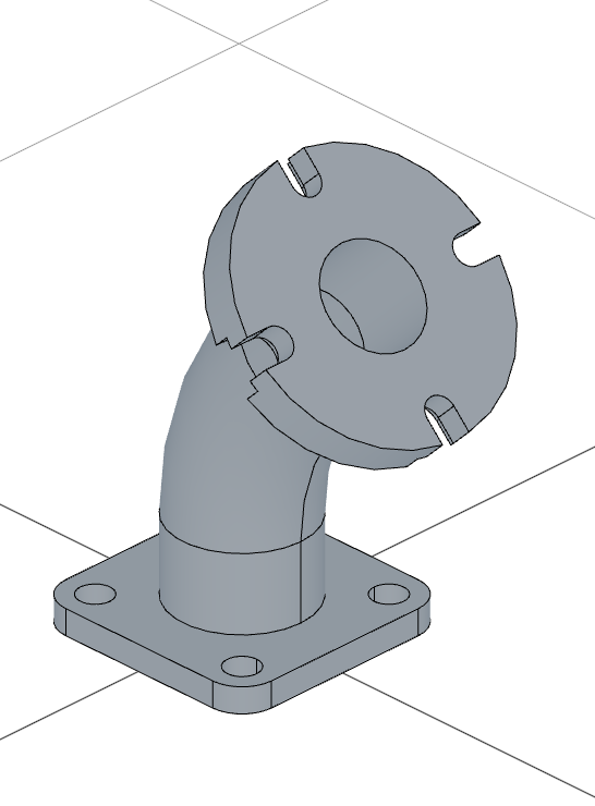 45 Degree Custom Elbow